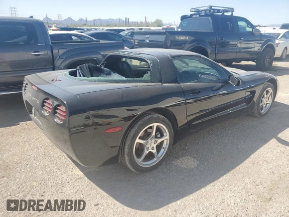 2002 Chevrolet Corvette with VIN 1G1YY22G925108374, listed as a Copart auction lot 72339464 with 55,159 mi miles and Salvage Title. Bid and sale history available at carsss.com. Image 3.