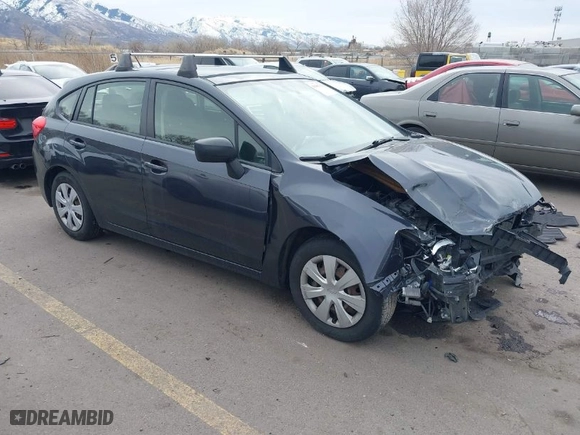 2015 Subaru Impreza Wagon 2.0i with VIN JF1GPAA65F8243838, listed as a IAAI auction lot 41483331 with 103,266 mi miles. Bid and sale history available at carsss.com. Image 1.