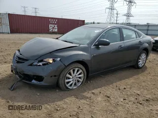 2012 Mazda 6 i Touring with VIN 1YVHZ8DH2C5M08816, listed as a Copart auction lot 61053285 with 109,738 mi miles and Salvage title. Bid and sale history available at DreamBid. Image 1.