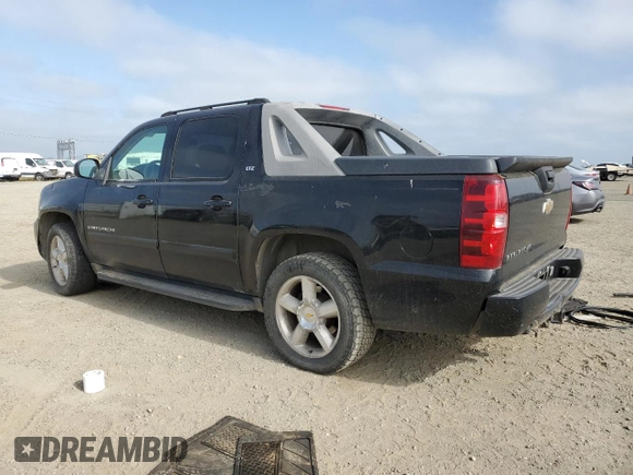 2007 Chevrolet Avalanche LTZ with VIN 3GNFK12Y77G239829, listed as a Copart auction lot 54723615 with 134,383 mi miles and Salvage Title. Bid and sale history available at DreamBid. Image 2.