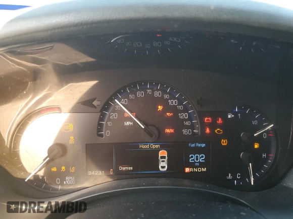 2014 Cadillac ATS Luxury RWD with VIN 1G6AB5SX5E0174520, listed as a Copart auction lot 74962484 with 94,231 mi miles and Salvage title. Bid and sale history available at DreamBid. Image 9.