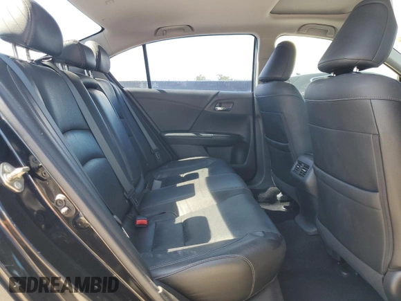 2015 Honda Accord EX-L with VIN 1HGCR2F81FA135648, listed as a Copart auction lot 60317355 with 217,789 mi miles and Salvage title. Bid and sale history available at DreamBid. Image 10.