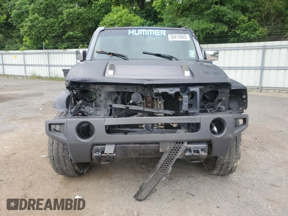 2007 Hummer H3 SUV z VIN 5GTDN13E478127046, wystawiony jako Copart lot #56410665 z przebiegiem 218 159 mil mil oraz Szkoda całkowita • Salvage title. Historia ofert i sprzedaży dostępna na DreamBid. Obrazek 5.