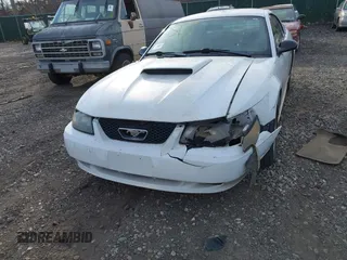 2003 Ford Mustang GT Deluxe with VIN 1FAFP42X03F309689, listed as a IAAI auction lot 41360816 with 999,999 mi miles. Bid and sale history available at carsss.com. Image 6.