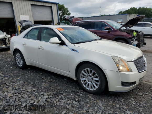 2008 Cadillac CTS RWD with VIN 1G6DM577X80109408, listed as a Copart auction lot 62883015 with 152,135 mi miles and Salvage title. Bid and sale history available at DreamBid. Image 4.