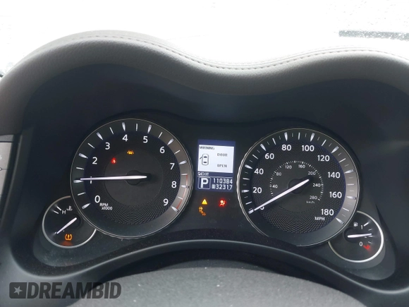 2012 Infiniti M with VIN JN1BY1AP8CM334036, listed as a IAAI auction lot 42354293 with 110,384 mi miles and . Bid and sale history available at DreamBid. Image 7.