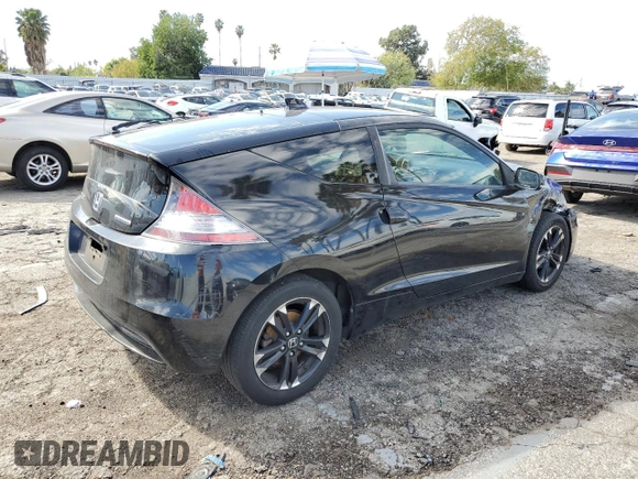2014 Honda CR-Z with VIN JHMZF1D42ES002223, listed as a Copart auction lot 45237845 with 140,284 mi miles and Salvage Title. Bid and sale history available at carsss.com. Image 3.