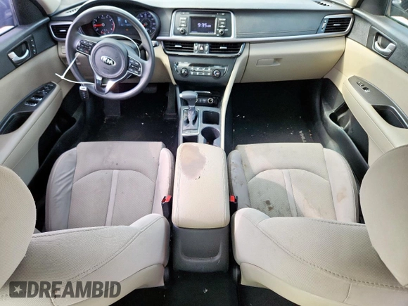 2017 Kia Optima LX with VIN 5XXGT4L39HG159273, listed as a Copart auction lot 61672025 with 134,171 mi miles and Clean title. Bid and sale history available at DreamBid. Image 8.