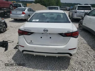 2024 Nissan Sentra SV with VIN 3N1AB8CV1RY223092, listed as a Copart auction lot 59723284 with 29,630 mi miles and Salvage Title. Bid and sale history available at carsss.com. Image 6.