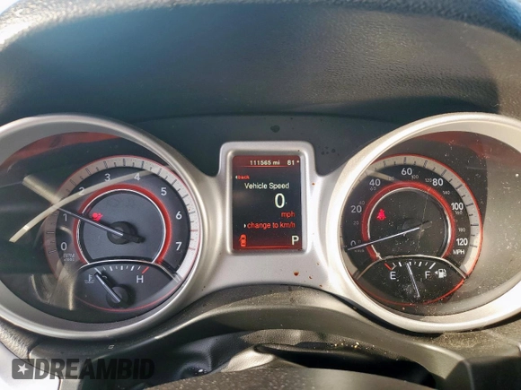 2017 Dodge Journey SXT with VIN 3C4PDCBB1HT554665, listed as a Copart auction lot 66391245 with 111,565 mi miles and Clean title. Bid and sale history available at DreamBid. Image 9.