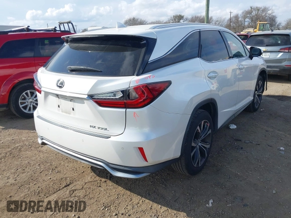 2018 Lexus RX with VIN JTJGZKCA9J2000733, listed as a IAAI auction lot 41147392 with 62,161 mi miles. Bid and sale history available at carsss.com. Image 4.