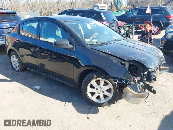 2012 Nissan Sentra S with VIN 3N1AB6AP4CL695980, listed as a IAAI auction lot 41733972 with 117,759 mi miles and . Bid and sale history available at DreamBid. Image 1.