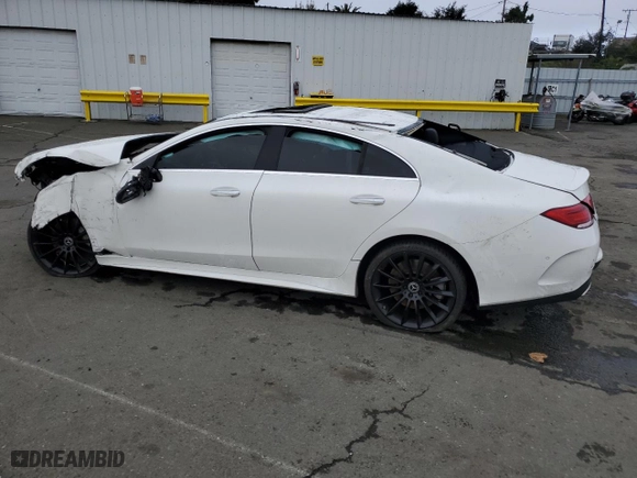 2019 Mercedes-Benz CLS with VIN WDD2J5JB6KA041898, listed as a Copart auction lot 85493084 with 52,332 mi miles and Salvage Title. Bid and sale history available at carsss.com. Image 2.