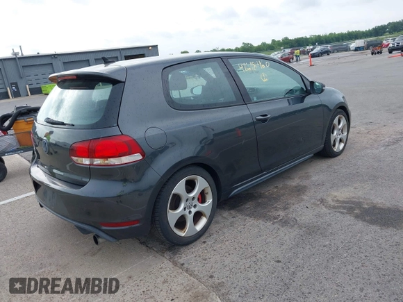 2010 Volkswagen Golf GTI with VIN WVWEV7AJ2AW377824, listed as a IAAI auction lot 42618460 with 234,910 mi miles and . Bid and sale history available at DreamBid. Image 4.