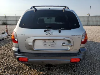 2003 Hyundai Santa Fe GLS with VIN KM8SC73D43U460083, listed as a Copart auction lot 70060594 with 0 mi miles and Salvage Title. Bid and sale history available at carsss.com. Image 6.
