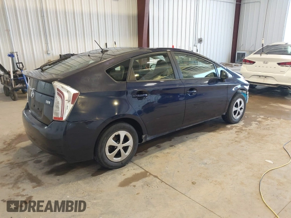 2015 Toyota Prius Four with VIN JTDKN3DU0F0460485, listed as a IAAI auction lot 42019819 with 61,200 mi miles. Bid and sale history available at carsss.com. Image 4.