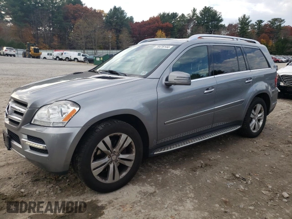 2012 Mercedes-Benz GL-Class GL 450 with VIN 4JGBF7BE9CA790921, listed as a Copart auction lot 78476144 with 148,467 mi miles and Clean Title. Bid and sale history available at carsss.com. Image 1.