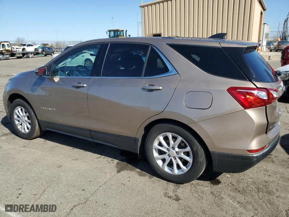 2018 Chevrolet Equinox LT with VIN 3GNAXJEV4JL362421, listed as a Copart auction lot 50538265 with 106,283 mi miles and Salvage Title. Bid and sale history available at carsss.com. Image 2.