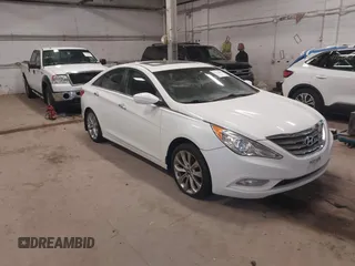 2012 Hyundai Sonata 2.4L Limited PZEV with VIN 5NPEC4ACXCH437489, listed as a IAAI auction lot 42139685 with 181,831 mi miles. Bid and sale history available at carsss.com. Image 1.