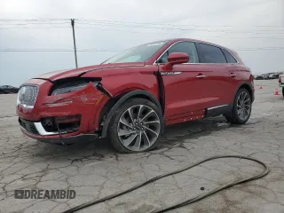 2020 Lincoln Nautilus Reserve z VIN 2LMPJ8KP8LBL22392, wystawiony jako Copart lot #57273145 z przebiegiem 21 457 mil mil oraz Szkoda całkowita • Salvage title. Historia ofert i sprzedaży dostępna na DreamBid. Obrazek 1.