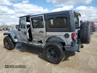 2016 Jeep Wrangler Unlimited Sport with VIN 1C4BJWDG1GL146772, listed as a Copart auction lot 49782385 with 87,286 mi miles and Salvage Title. Bid and sale history available at DreamBid. Image 2.