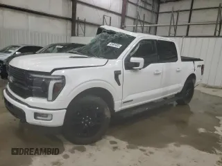 2024 Ford F-150 with VIN 1FTFW7LD8RFA16151, listed as a Copart auction lot 45981835 with 41,829 mi miles and Salvage title. Bid and sale history available at DreamBid. Image 1.