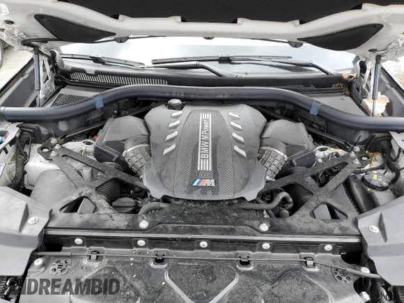 2022 BMW X6 M with VIN 5YMCY0C09N9J70336, listed as a Copart auction lot 52682365 with 0 mi miles and Salvage Title. Bid and sale history available at carsss.com. Image 12.