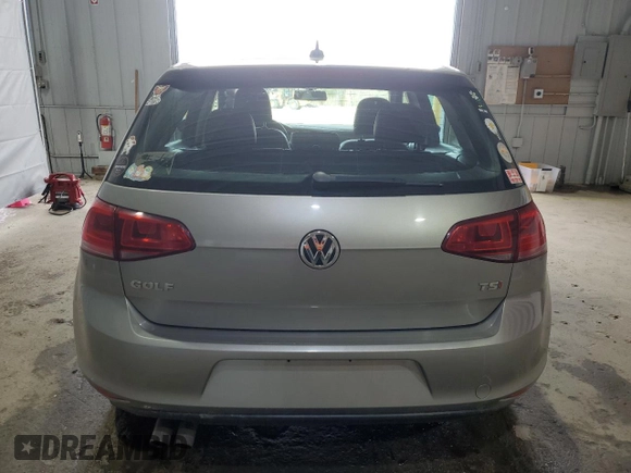 2015 Volkswagen Golf TSI S z VIN 3VW217AU1FM043491, wystawiony jako Copart lot #52776705 z przebiegiem 72 039 mil mil oraz Szkoda całkowita • Salvage title. Historia ofert i sprzedaży dostępna na DreamBid. Obrazek 6.