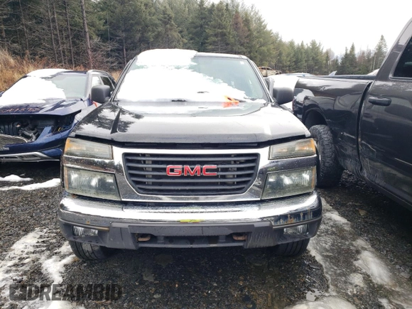2007 GMC Canyon Work Truck with VIN 1GTDT19E978199462, listed as a Copart auction lot 80053134 with 101,597 mi miles and Salvage Title. Bid and sale history available at carsss.com. Image 5.