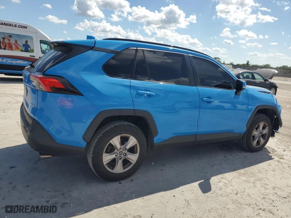 2019 Toyota RAV4 XLE with VIN 2T3W1RFV9KC023419, listed as a Copart auction lot 50734685 with 131,625 mi miles and Salvage Title. Bid and sale history available at carsss.com. Image 3.
