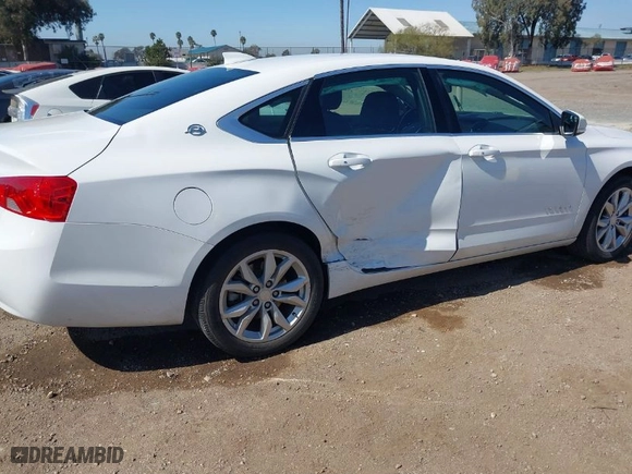 2018 Chevrolet Impala LT with VIN 2G1105S33J9173066, listed as a IAAI auction lot 41681090 with 105,686 mi miles. Bid and sale history available at carsss.com. Image 6.
