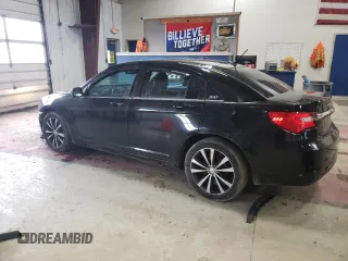 2012 Chrysler 200 S with VIN 1C3CCBHGXCN306300, listed as a Copart auction lot 49127535 with 127,738 mi miles and Salvage Title. Bid and sale history available at carsss.com. Image 2.