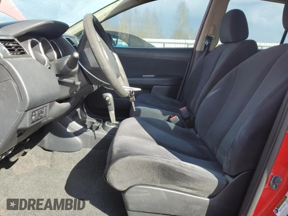 2008 Nissan Versa 1.8 S with VIN 3N1BC13E28L378254, listed as a Copart auction lot 50840685 with 140,571 mi miles and Salvage Title. Bid and sale history available at carsss.com. Image 7.