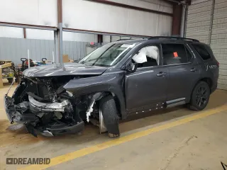 2023 Honda Pilot Elite with VIN 5FNYG1H84PB029043, listed as a Copart auction lot 45360675 with 0 mi miles and Salvage Title. Bid and sale history available at carsss.com. Image 1.
