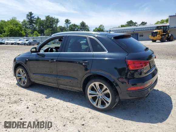 2016 Audi Q3 Prestige with VIN WA1GFCFS4GR024485, listed as a Copart auction lot 60017955 with 93,228 mi miles and Salvage title. Bid and sale history available at DreamBid. Image 2.