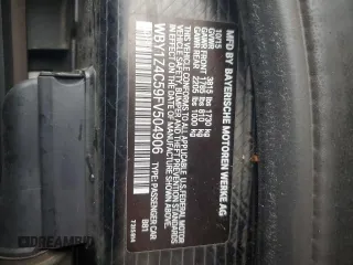 2015 BMW i3 with VIN WBY1Z4C59FV504906, listed as a Copart auction lot 63290095 with Not provided miles and Salvage title. Bid and sale history available at DreamBid. Image 13.