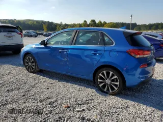 2018 Hyundai Elantra GT with VIN KMHH35LE3JU027374, listed as a Copart auction lot 74968514 with 96,186 mi miles and Salvage Title. Bid and sale history available at carsss.com. Image 2.