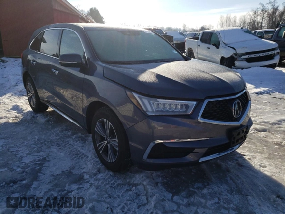 2019 Acura MDX with VIN 5J8YD4H3XKL037427, listed as a Copart auction lot 72581652 with 49,747 mi miles. Bid and sale history available at carsss.com. Image 4.