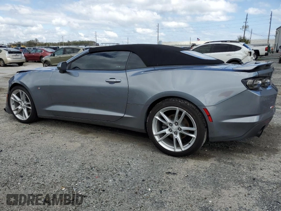 2020 Chevrolet Camaro 1LT with VIN 1G1FB3DX9L0122222, listed as a Copart auction lot 48534065 with 61,141 mi miles and Salvage Title. Bid and sale history available at carsss.com. Image 2.