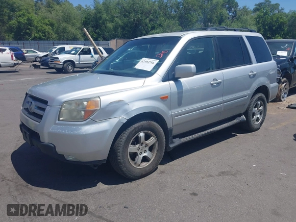 2007 Honda Pilot EX-L с VIN 2HKYF18667H516800, выставлен на аукционе IAAI как лот 42403766 с пробегом 254 600 миль миль и . История ставок и продаж доступна на DreamBid. Изображение 17.