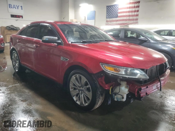 2011 Ford Taurus Limited with VIN 1FAHP2FWXBG135332, listed as a Copart auction lot 50978995 with 175,354 mi miles and Salvage Title. Bid and sale history available at carsss.com. Image 4.