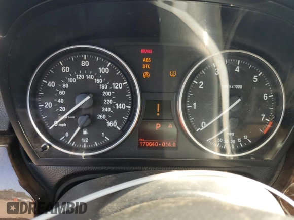 2008 BMW 3 Series 328i with VIN WBAWB33578P135618, listed as a Copart auction lot 52967315 with 179,640 mi miles and Clean Title. Bid and sale history available at carsss.com. Image 9.