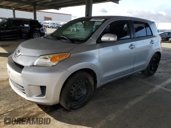 2012 Scion xD with VIN JTKKU4B45C1023933, listed as a Copart auction lot 49886585 with 206,421 mi miles and Salvage Title. Bid and sale history available at DreamBid. Image 1.