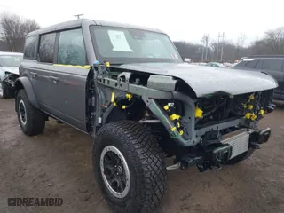 2023 Ford Bronco with VIN 1FMEE5DP4PLB54095, listed as a IAAI auction lot 41445801 with 12,170 mi miles. Bid and sale history available at carsss.com. Image 6.