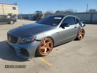 2019 Mercedes-Benz E-Class AMG E 53 with VIN WDD1J6BB2KF088591, listed as a Copart auction lot 83998664 with 0 mi miles and Salvage Title. Bid and sale history available at carsss.com. Image 1.