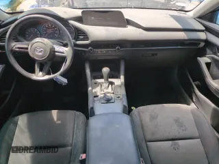 2021 Mazda 3 S with VIN JM1BPAAL9M1345188, listed as a Copart auction lot 47891095 with 37,031 mi miles and Salvage title. Bid and sale history available at DreamBid. Image 8.