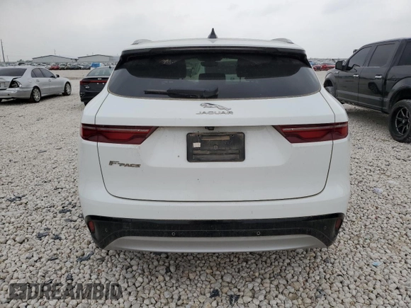2022 Jaguar F-Pace S z VIN SADCJ2EX6NA702096, wystawiony jako Copart lot #51251345 z przebiegiem 56 512 mil mil oraz Szkoda całkowita • Salvage title. Historia ofert i sprzedaży dostępna na DreamBid. Obrazek 6.