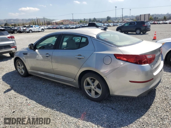 2015 Kia Optima LX with VIN KNAGM4A75F5555413, listed as a Copart auction lot 49482905 with 95,154 mi miles and Clean Title. Bid and sale history available at carsss.com. Image 2.
