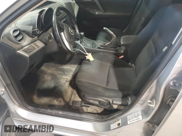 2012 Mazda 3 i Touring with VIN JM1BL1L8XC1605598, listed as a Copart auction lot 57154255 with 94,076 mi miles and Salvage title. Bid and sale history available at DreamBid. Image 7.