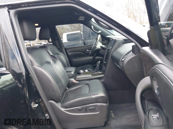 2020 Infiniti QX80 LUXE with VIN JN8AZ2NE8L9251265, listed as a IAAI auction lot 41892787 with 92,297 mi miles. Bid and sale history available at carsss.com. Image 5.